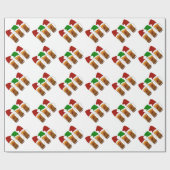 Tres Amigos Weihnachtsbier Geschenkpapier (Flach)