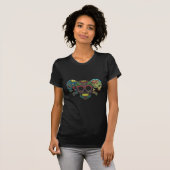 Tres Calavera T-Shirt (Vorne ganz)