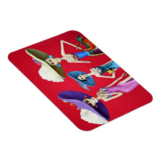 Tres Catrinas Magnet (Rechte Seite)