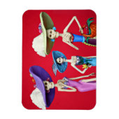 Tres Catrinas Magnet (Vertikal)