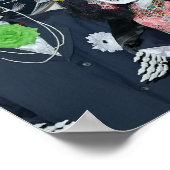 Tres Catrinas Poster (Ecke)