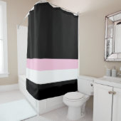 Très Chic Black Duschvorhang (Beispiel)