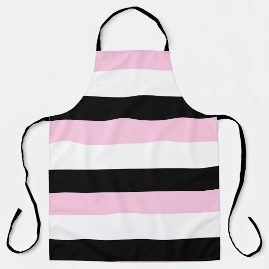 Très Chic Black Schürze (Vorderseite)