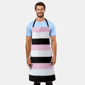 Très Chic Black Schürze (Getragen)