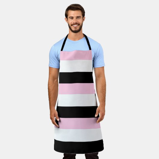 Très Chic Black Schürze (Getragen)