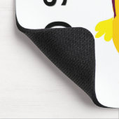 Tres Chic Chick 2 Mousepad (Ecke)