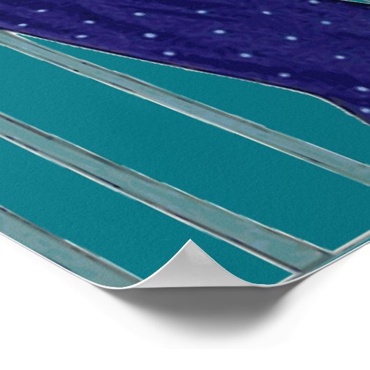 Tres Chic französischer Slogan Pariser Mode der 19 Poster (Ecke)