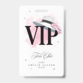 Trés Chic Parisian Sweet 16 ID1162 Abzeichen Ausweis (Front)