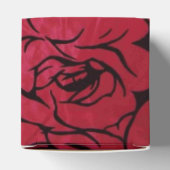Tres Chic Rouge Fleurs Geschenkschachtel (Oben)