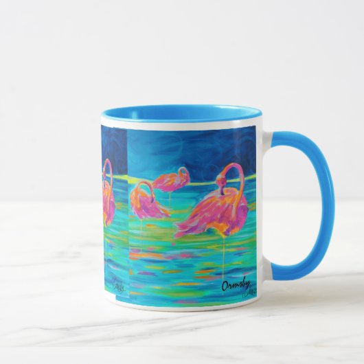 Tres Flamingo-Tasse Tasse (Rechts)