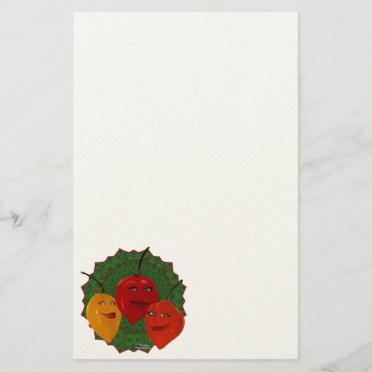 Tres Habaneras Briefpapier (Vorderseite)