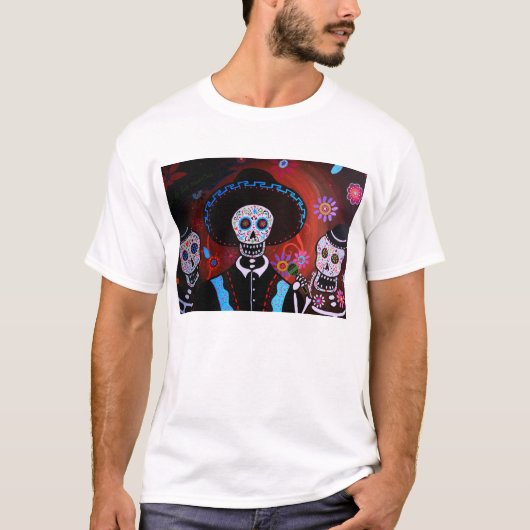 TRES MARIACHI-TAG DES TOTEN SHIRTS (Vorderseite)