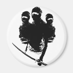 Tres ninjas magnet