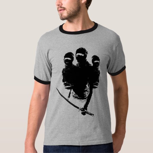 tres ninjas T-Shirt (Vorderseite)