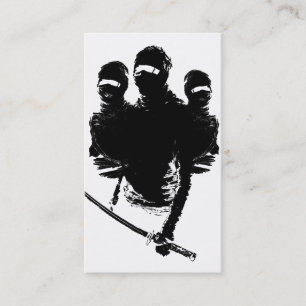 tres ninjas visitenkarte