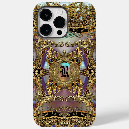 Très orné Elegant Girly Case-Mate iPhone Hülle (Rückseite)