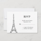 Tres Paris UAWG RSVP Karte (Rückseite)