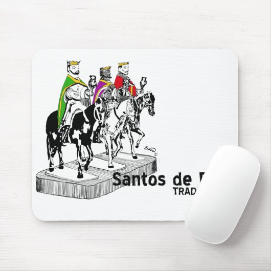 Tres Reyes Magos Mousepad (Mit Mouse)