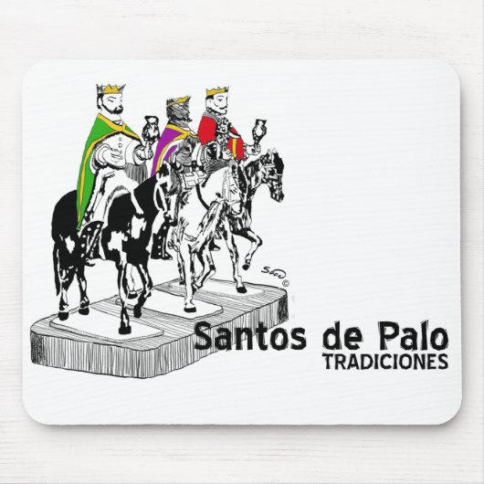 Tres Reyes Magos Mousepad (Vorne)