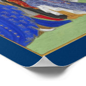 Très Riches Heures - April Poster (Ecke)