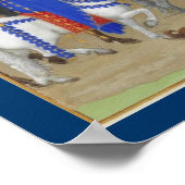 Très Riches Heures - August Poster (Ecke)