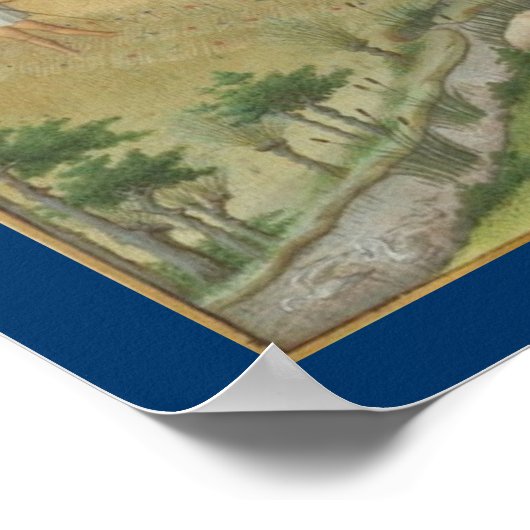 Très Riches Heures - Juli Poster (Ecke)