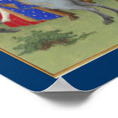 Très Riches Heures - Mai Poster (Ecke)