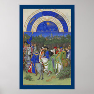 Très Riches Heures - Mai Poster
