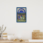 Très Riches Heures - Mai Poster (Küche)