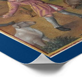 Très Riches Heures - November Poster (Ecke)