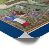 Très Riches Heures - September Poster (Ecke)
