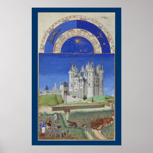 Très Riches Heures - September Poster (Vorne)