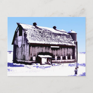 Trescher Barn - Postkarte. Postkarte