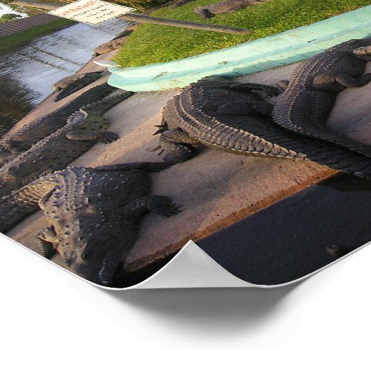 Trespassers werden gegessen! poster (Ecke)