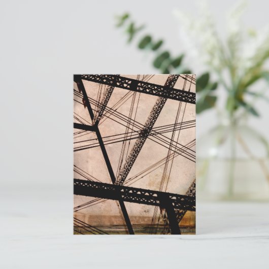 Trestbrücke "Kabel" Postkarte (Stehend Vorderseite)