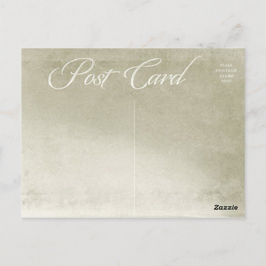 Trestbrücke "Kabel" Postkarte (Rückseite)