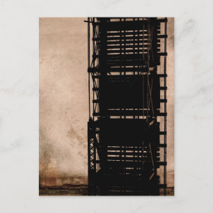 Trestbrücke "over" postkarte