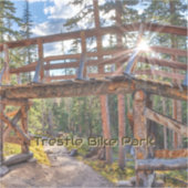 Trestle Bike Park Aufkleber (Vorderseite)