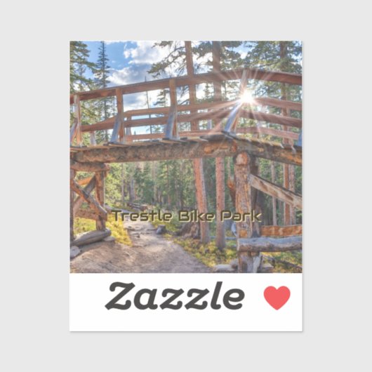 Trestle Bike Park Sticker (Blatt)