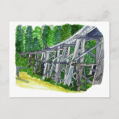Trestle Bridge Postkarte (Vorderseite)