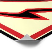 TRESTLES SAN CLEMENTE KALIFORNIEN SURFEN POSTER (Ecke)