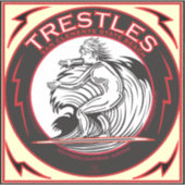 TRESTLES SAN ONOFRE STRAND KALIFORNIEN AUFKLEBER (Vorderseite)