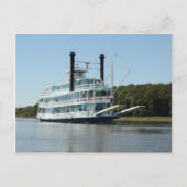 Tretboot & Schleuse Postkarte (Vorderseite)