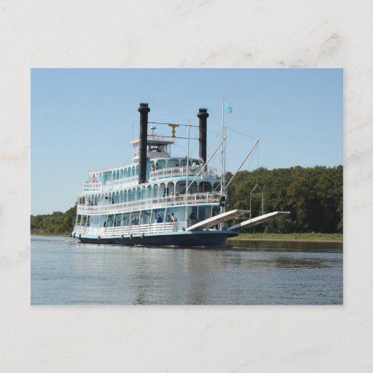 Tretboot & Schleuse Postkarte (Vorderseite)