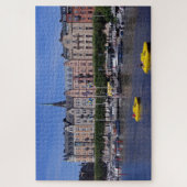 Tretboote an einem Sommertag in Stockholm, Schwede Puzzle (Vertikal)