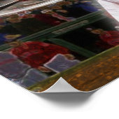 Treten Sie auf zum Plate Poster (Ecke)