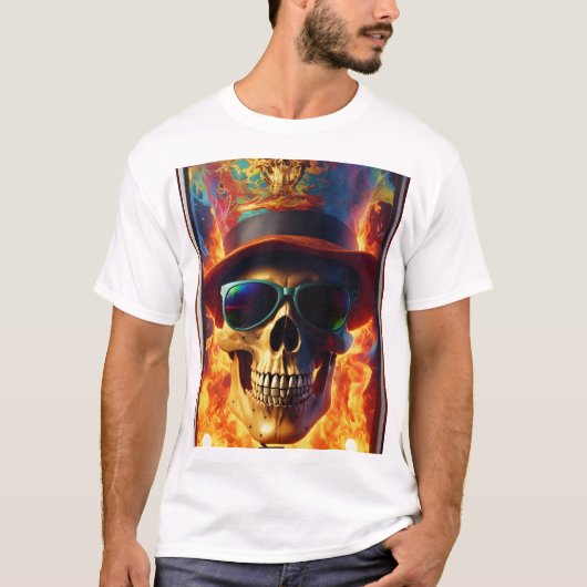 Treten Sie dem Aufstand bei: Skull & Crossbones Ro T-Shirt (Vorderseite)