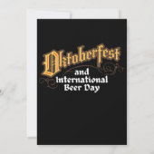 Treten Sie der Oktoberfest-Party bei (Rückseite)