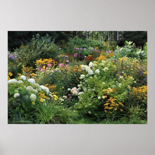 Treten Sie ein in den September Gardens! Poster (Vorne)