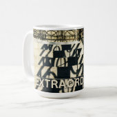 Treten Sie ein in die Ringe - Außergewöhnlich Kaffeetasse (Vorderseite Links)